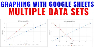 How To Make A Graph On Google Sheets With Multiple Data Sets & Independent Variables