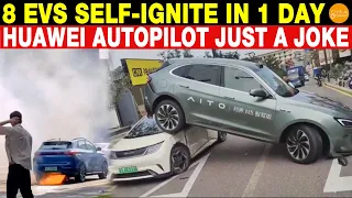 8 EVs Self-Ignite in 1 Day, Huawei Autopilot Fails at Critical Moments: Are China's EVs Just a Joke?