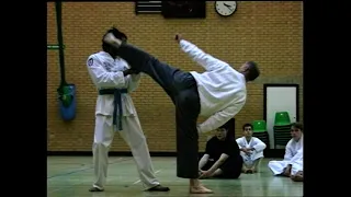kickboxing v karate training