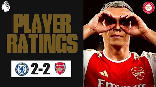 CHELSEA 2-2 ARSENAL LIVE PLAYER RATINGS and HIGHLIGHTS