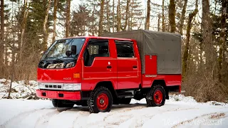 FOR SALE // 1996 Toyota Hiace Double Cab Fire Truck