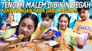 GABUT TENGAH MALEM!! NAGITA DATENGIN JAJANAN LANGSUNG DARI AMERIKA KE ANDARA!!!