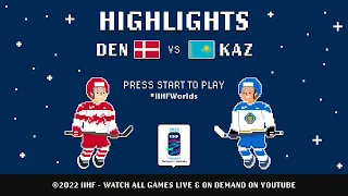 Highlights | Denmark vs. Kazakhstan | 2022 #IIHFWorlds