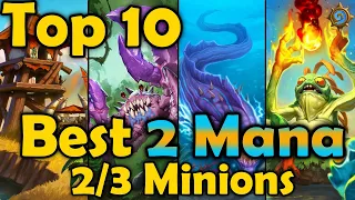 Top 10 Best 2 Mana 2/3 minions in Hearthstone