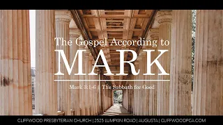 Mark 3:1-6  "The Sabbath for Good"