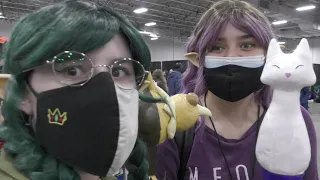 AN OWL HOUSE COSPLAY MEETUP at Castle Point Anime Con || (toh cosplay vlog)