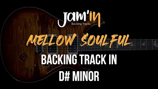 Mellow Soulful Guitar Backing Track in D# Minor