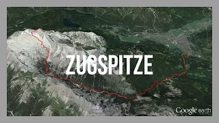 Wanderung auf die Zugspitze | Von Garmisch-Partenkirchen durchs Reintal | einfachster Weg GPS-Track