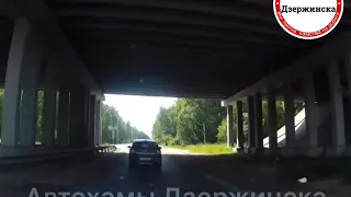 Автохамы Дзержинск #91 (Автозаводское шоссе, поворот через сплошную)