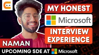 My Honest Microsoft Interview Experience | How To Prepare For Microsoft Interview | Coding Ninjas