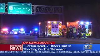 1 Dead, 2 Wounded During Stevenson Expressway Shooting