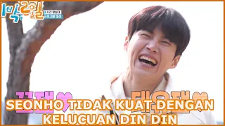 Seonho Tidak Kuat Dengan Kelucuan Din Din |2Days&1Night|SUB INDO|210214Siaran KBS WORLD TV|