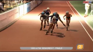 1000 mts Final Seniores Ladies