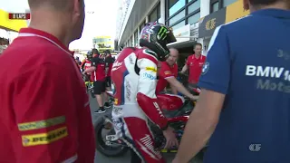 Crash - Macau Motorcycle Grand Prix - Race - Robert Hodson & Marek Červený