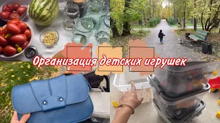 Про ОРГАНИЗАЦИЮ игрушек / классный ПРОМОКОД от СберМаркета / о ДЕТСКОМ САДУ