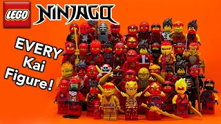 Every LEGO Ninjago Kai Minifigure! 2011-2022 REVIEWED!