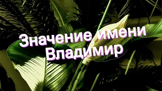 Значение имени Владимир. Толкование, судьба, характер