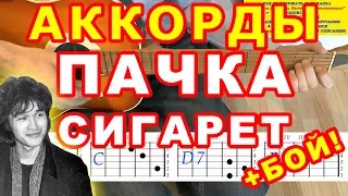 Пачка сигарет | Аккорды + Бой | Цой Кино | Разбор песни на гитаре видео