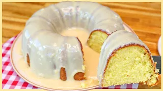 BOLO DE BAUNILHA ASSIM FOFINHO VOCÊ NUNCA VIU - BOLO E CALDA DE BAUNILHA - Receitas de Pai