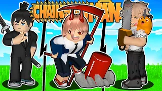 DIVENTO da LOKKI a CHAINSAW MAN a AKI a DENJI a POWER su ROBLOX ITA!!