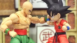 Dragon ball Stop motion - Goku vs Tenshinhan