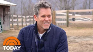 Kevin Bacon Talks About His TV Show, Wife Kyra Sedgwick (And Their Goats) | TODAY