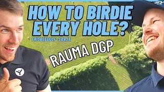 HOW TO BIRDIE EVERY HOLE | Rauma DiscGolfPark