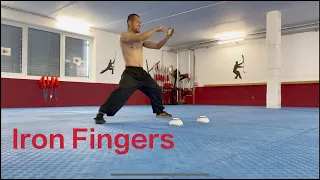 Shaolin Iron Finger demonstration