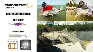 Top beach snook lure, Duratech Minnow and 3D RTF Shrimp