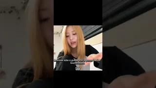 YUNJIN revealing real lyrics of The eve psyche & Bluebeard wife on VLive