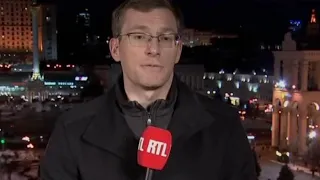 Journalist goes viral after reporting live from Ukraine in six languages