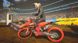 Supercross The Game 2 - CRF 450 MOD - Gameplay | PS4 | XBOX ONE | PC | SWITCH