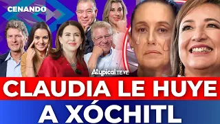 TITINA ADMIRA al PRI; XÓCHITL GÁLVEZ le CIERRA la BOCA a SHEINBAUM en el DEBATE PRESIDENCIAL