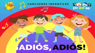 Canción ADIÓS ADIÓS 👋🏻 Clase de Estimulación Musical | Canciones Para Niños Doriemi