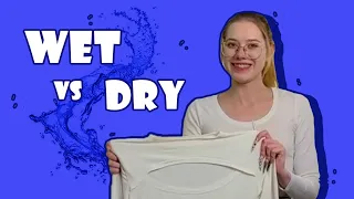 WET VS DRY WHITE TOPS TRY ON