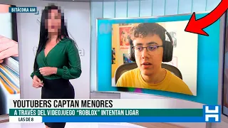 Salí en las Noticias por LIGAR en Roblox...😨