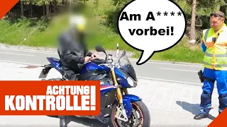 "Das geht mir am A**** vorbei!" TAGESSIEGER mit 55 km/h zu viel! |2/2| Kabel Eins |Achtung Kontrolle