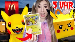 KAUFE um 3 uhr Nachts niemals geheime POKEMON Happy Meal **PIKACHU HOLO PACK BOOSTER KARTE 2021**