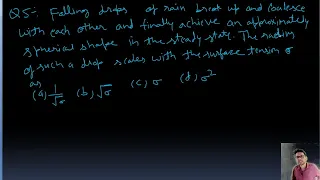 CSIR NET Physics June - Nov  2020 Paper Solution (Part C) Series 8