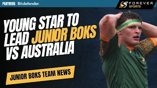 YOUNG STAR TO LEAD JUNIOR BOKS VS AUSTRALIA! | Junior Springboks Team News