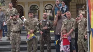 Урочисті заходи з нагоди 25-ї річниці Незалежності України