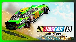 REALISTIC POCONO CRASH // NASCAR '15 Career Ep. 15