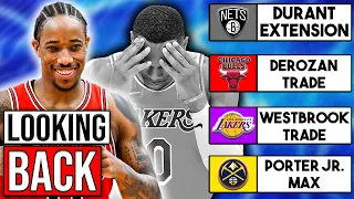 Looking Back At The 2021 NBA Offseason... 1 Year Later