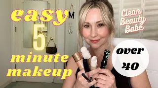 Easy 5 Minute Makeup: Over 40