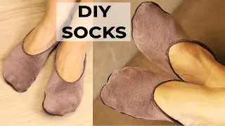 DIY Socks with 3 seams [Ready in 3 minutes]