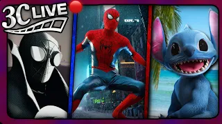 3C Live - First Look Live Action Stitch, Spider-Man 4 Update, Nicolas Cage Noir TV Series