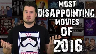 Top 10 Most Disappointing Movies of 2016