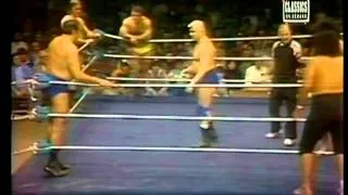 Pat Patterson and The Wild Samoans six man tag match