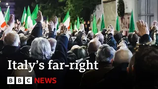 Italy’s PM says fascism is ‘consigned to history’ - not everyone is so sure | BBC News
