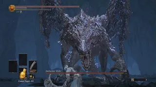 DARK SOULS III THE RINGED CITY DLC: Darkeater Midir BOSS FIGHT (PS5 60fps)